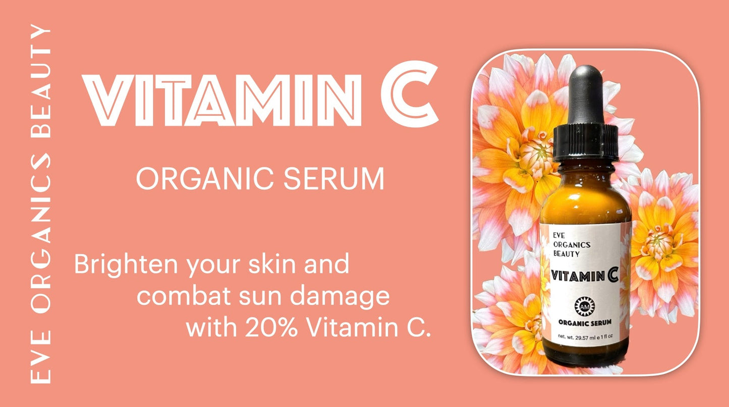 VITAMIN C Organic Serum: New & Improved Formula! - Eve Organics Beauty