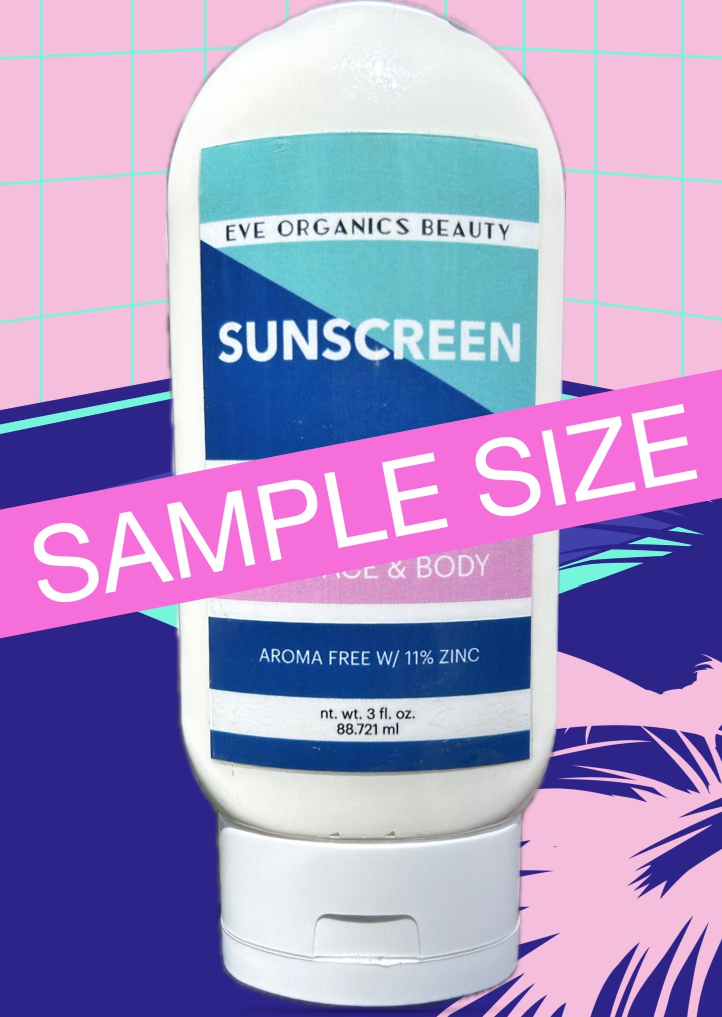 SAMPLE SIZE SUNSCREEN for face & body