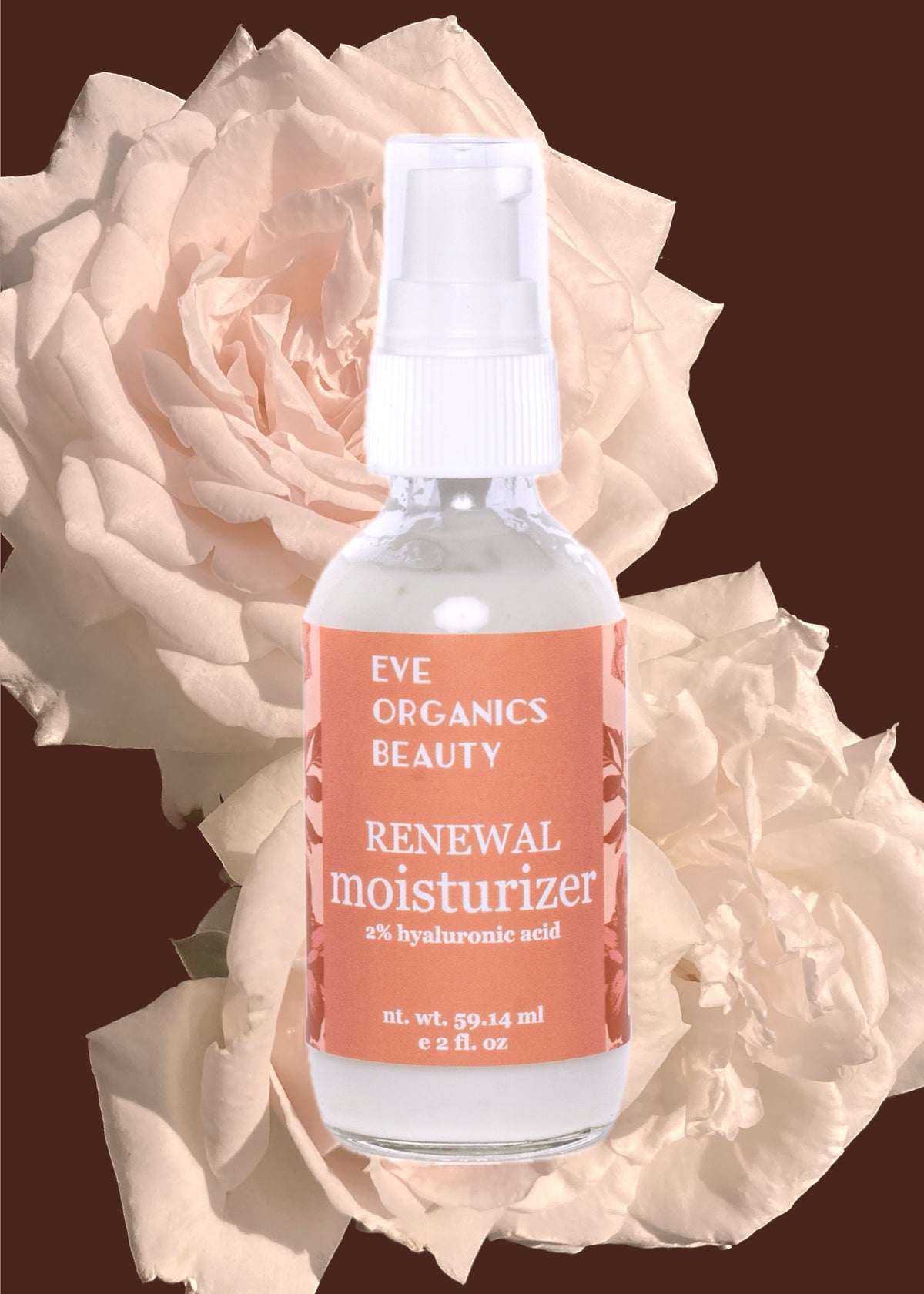 RENEWAL MOISTURIZER w/ 2% Hyaluronic Acid - Eve Organics Beauty