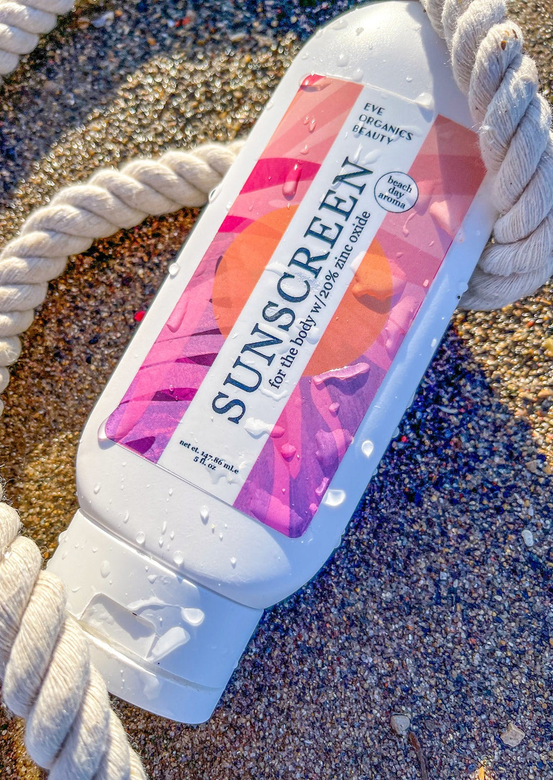 SUNSCREEN for The Body w/ 20% Zinc - Eve Organics Beauty