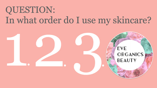 HELP! What order do I use my skincare in?