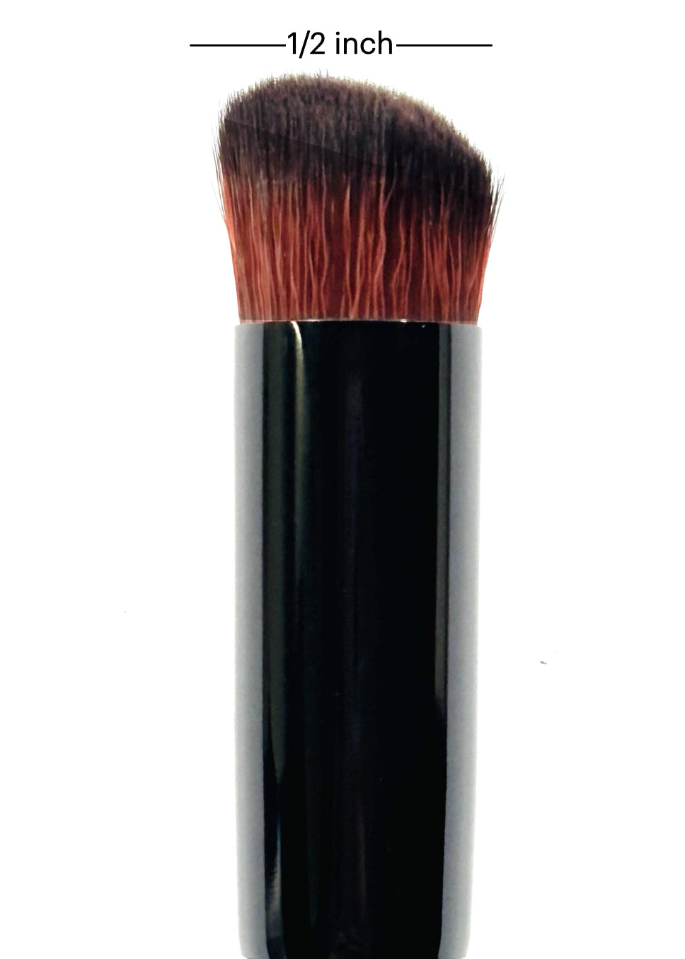 close up of 1/2 inch concealer brush