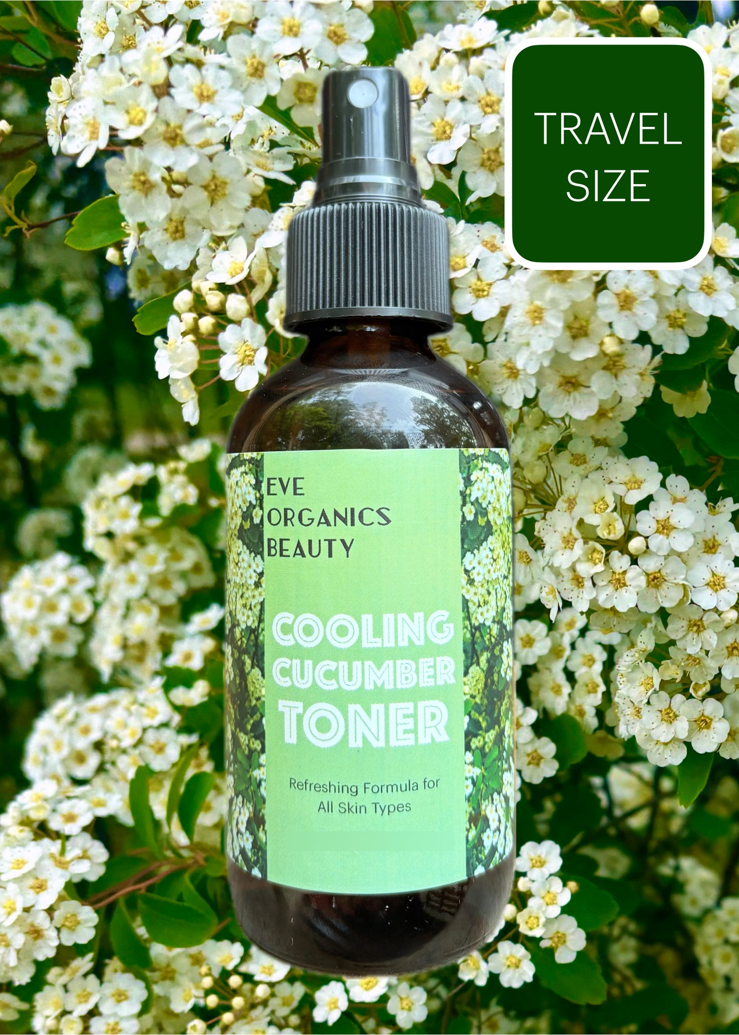 Cooling Cucumber TONER (coming soon) - Eve Organics Beauty