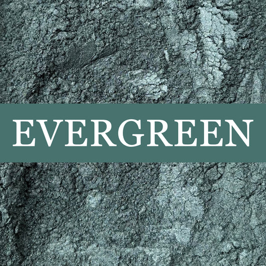Eyeshadow EVERGREEN Shimmer w/ glitter - Eve Organics Beauty