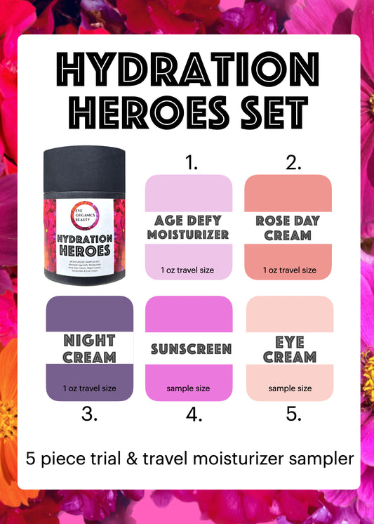 HYDRATION HEROES Moisturizer Sampler Set