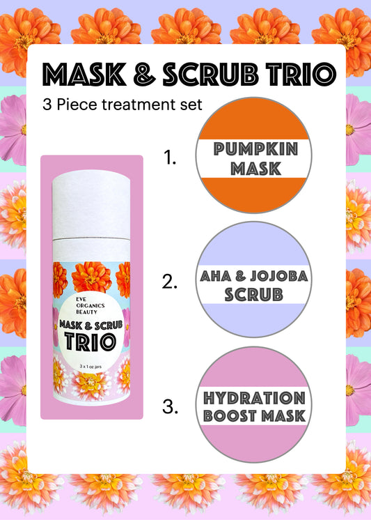 MASK & SCRUB TRIO