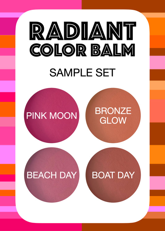 SAMPLE SET Radiant Color Balm