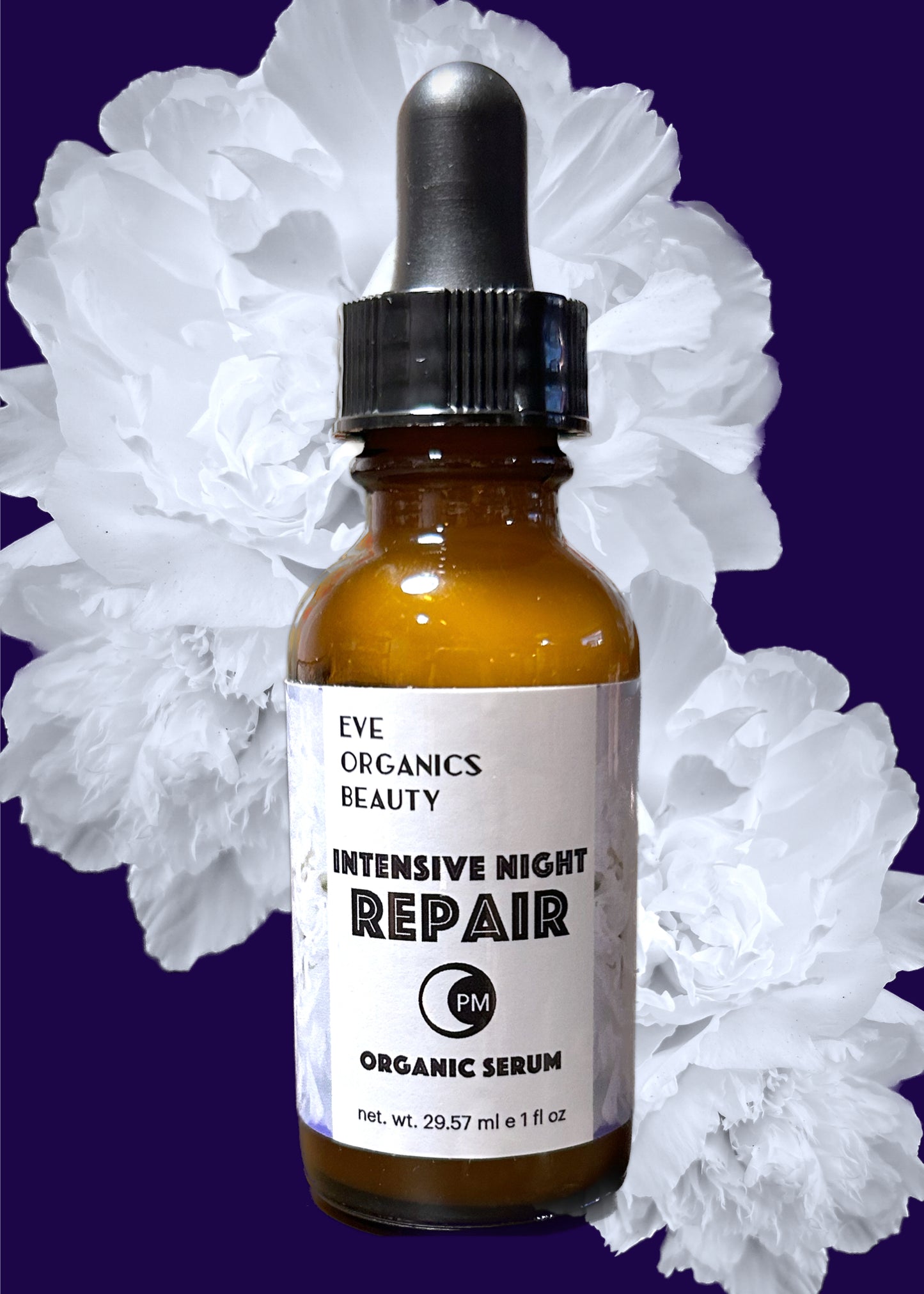 INTENSIVE NIGHT REPAIR Organic Serum - Eve Organics Beauty