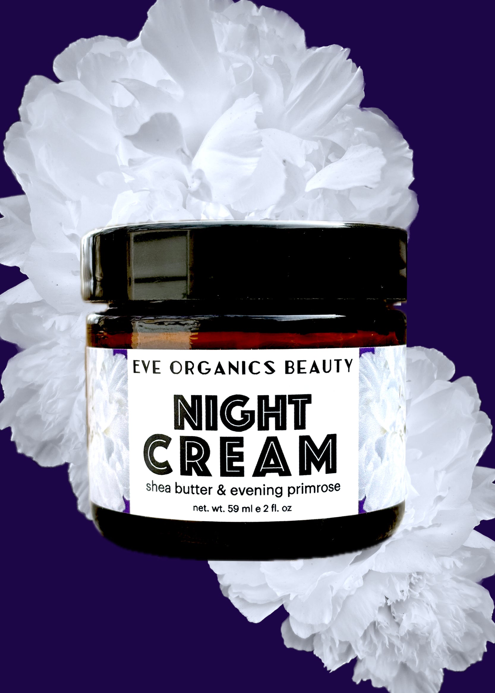 NIGHT CREAM all skin types - Eve Organics Beauty