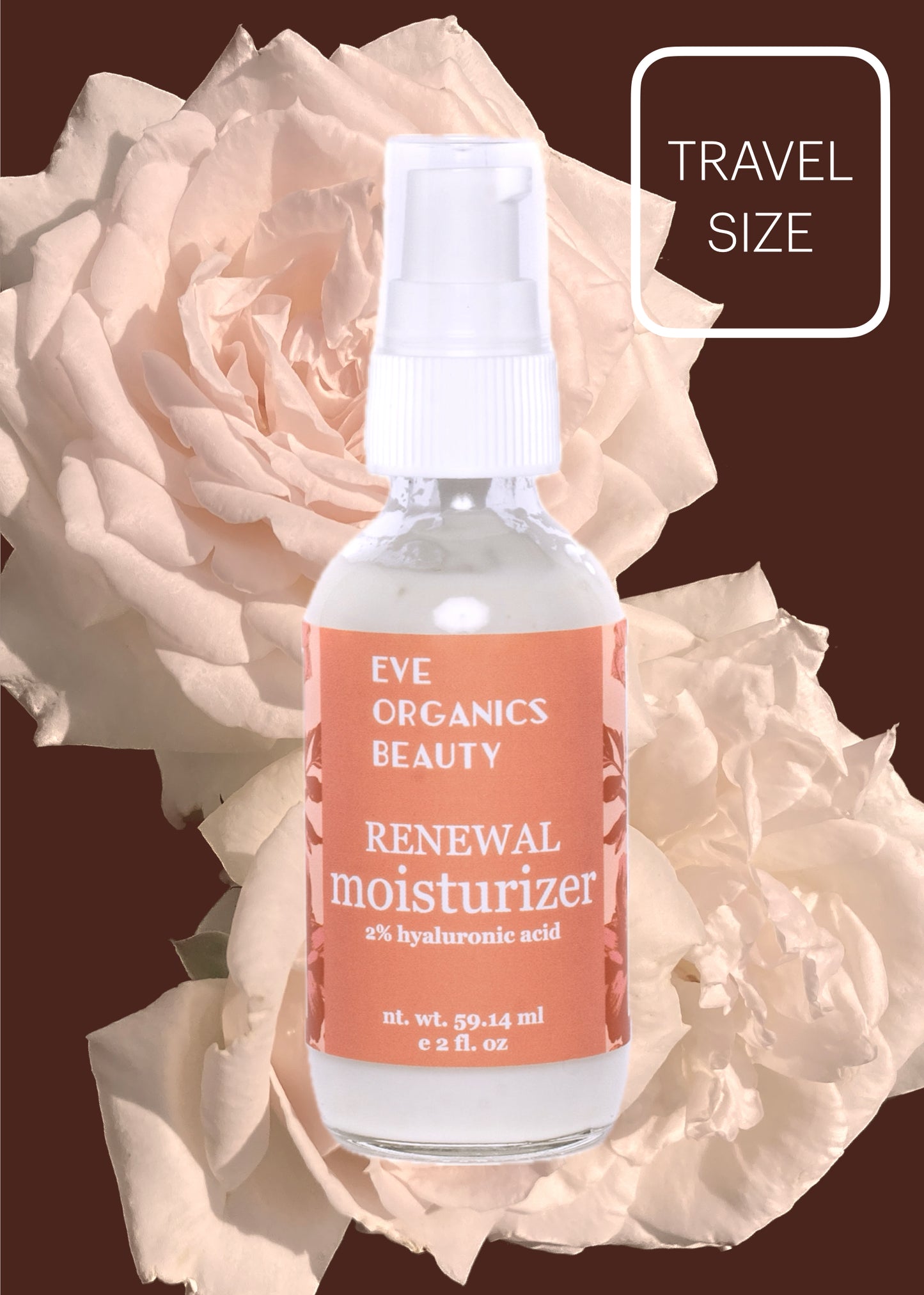 RENEWAL MOISTURIZER w/ 2% Hyaluronic Acid - Eve Organics Beauty