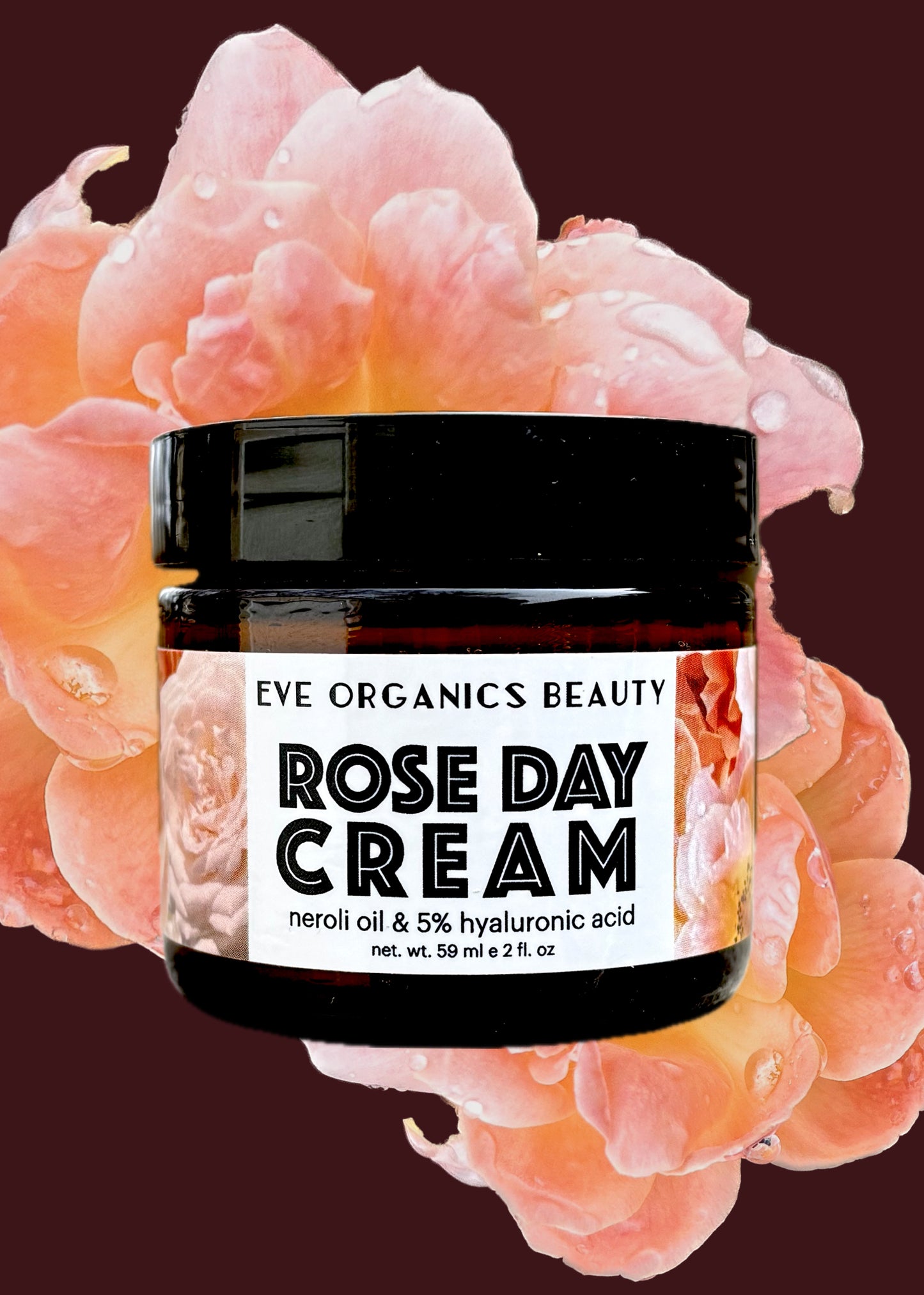 ROSE DAY CREAM with Neroli #1 SELLER! - Eve Organics Beauty