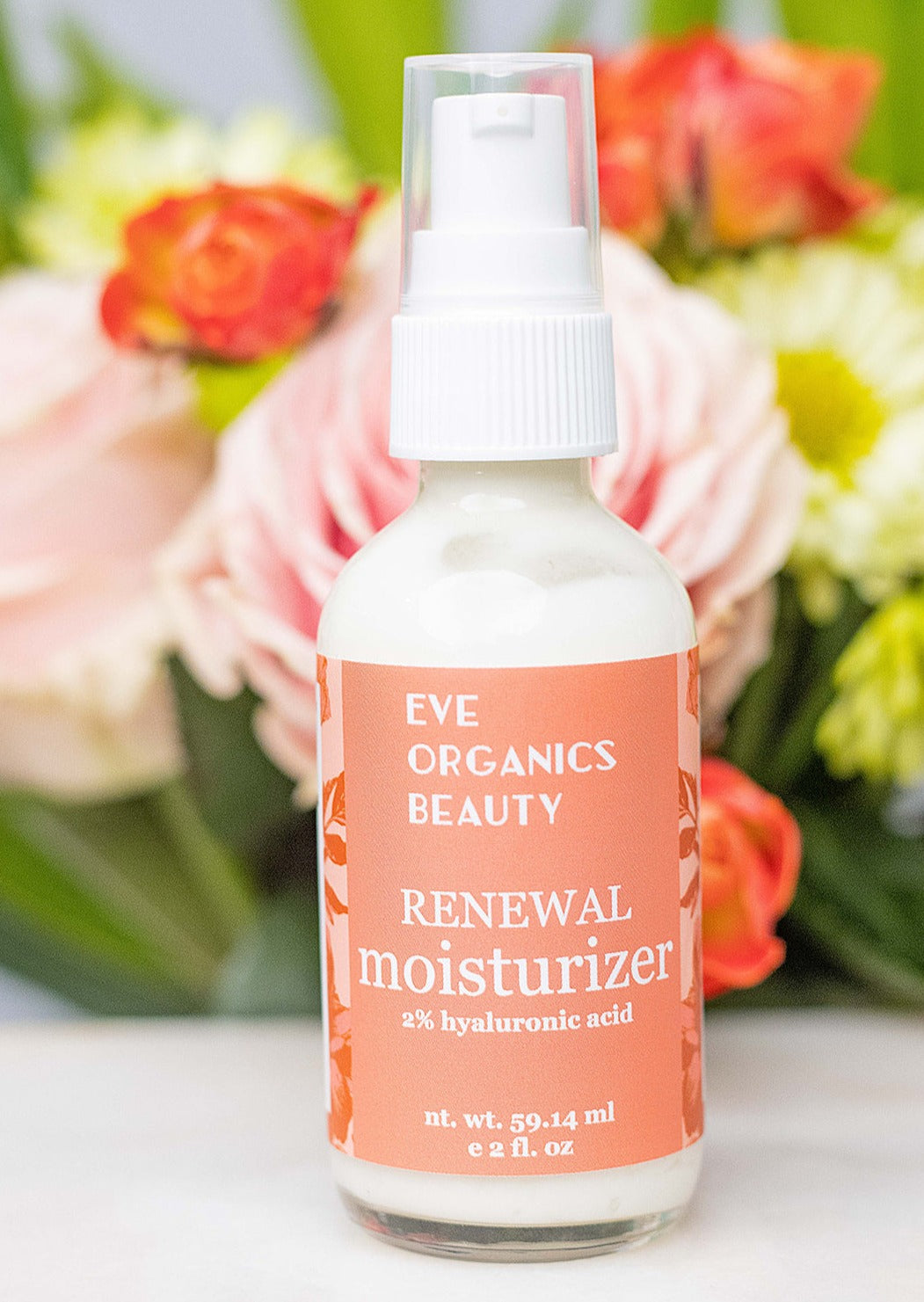 RENEWAL MOISTURIZER w/ 2% Hyaluronic Acid - Eve Organics Beauty