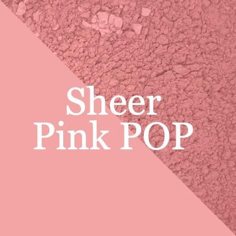 Sheer PINK POP Blush - Eve Organics Beauty